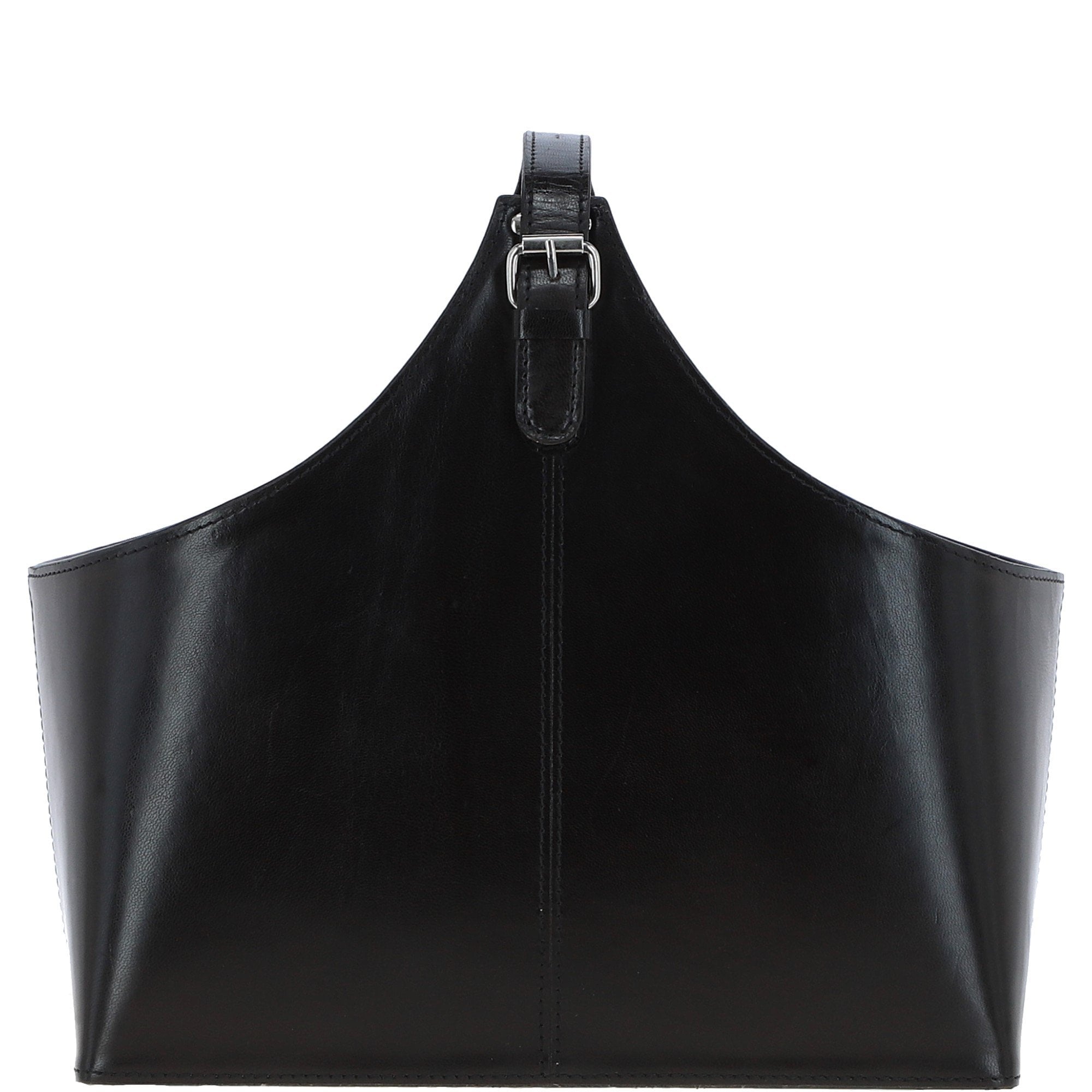 Ashwood Magazine/Newspaper Basket Dark Brown :agc81