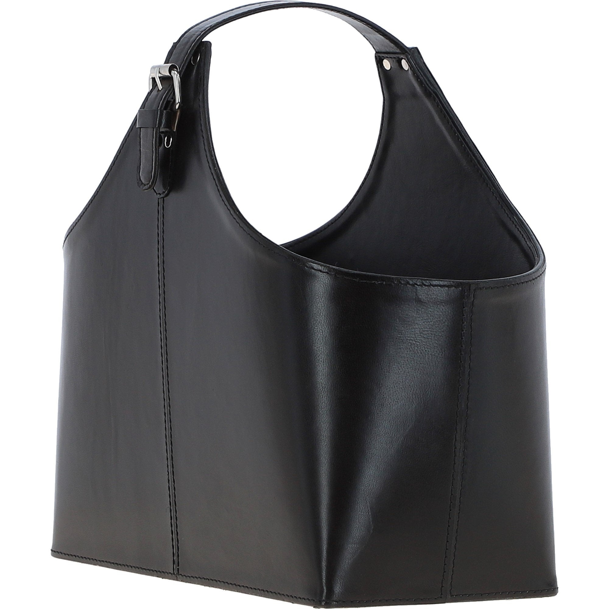 Ashwood Magazine/Newspaper Basket Dark Brown :agc81