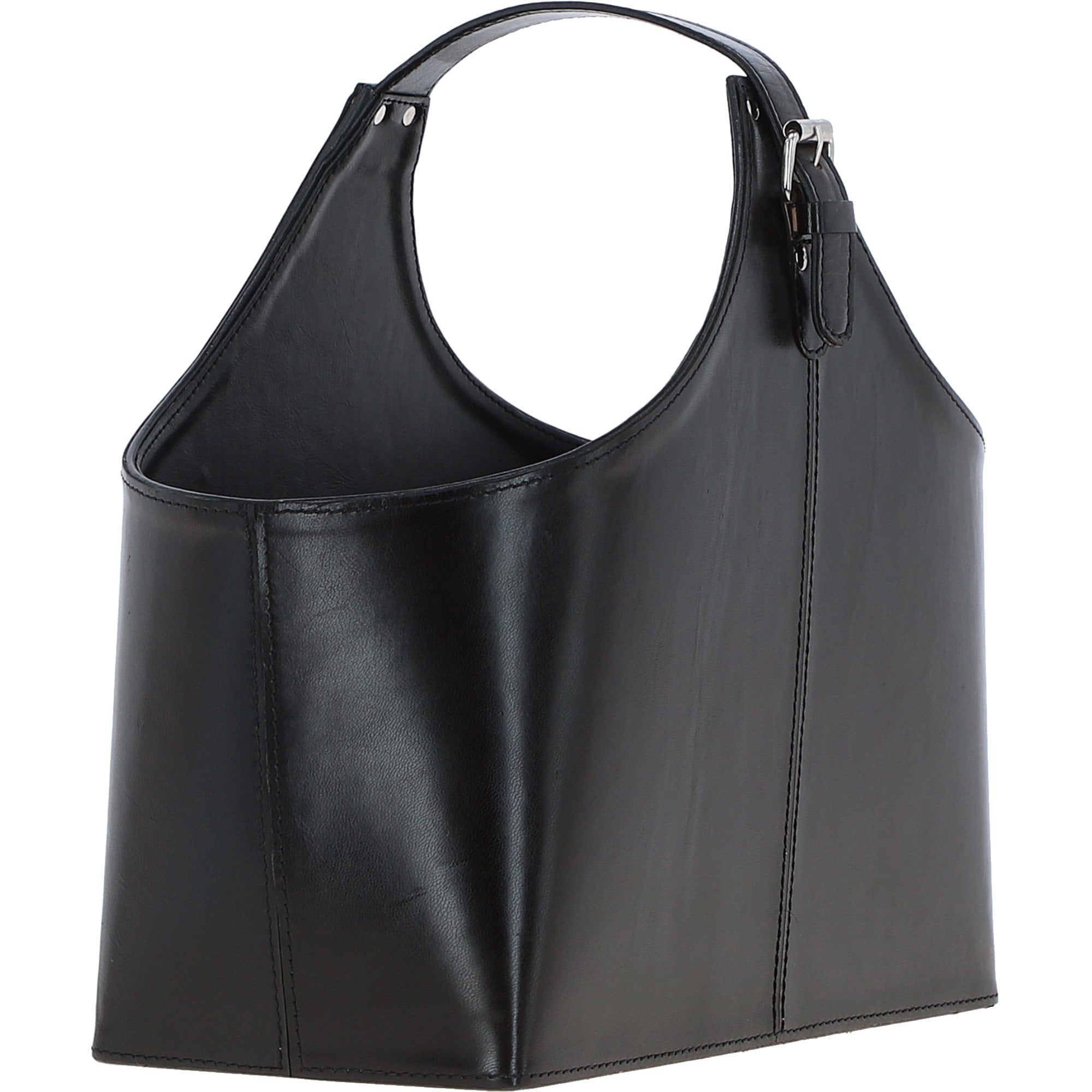 Ashwood Magazine/Newspaper Basket Dark Brown :agc81