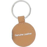 Leather Card Holder with Mirror & Key Ring Gift Set Camel :slg-31243