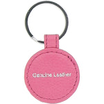 Leather Card Holder with Mirror & Key Ring Gift Set Rose Pink :slg-31243