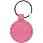 Leather Card Holder with Mirror & Key Ring Gift Set Rose Pink :slg-31243