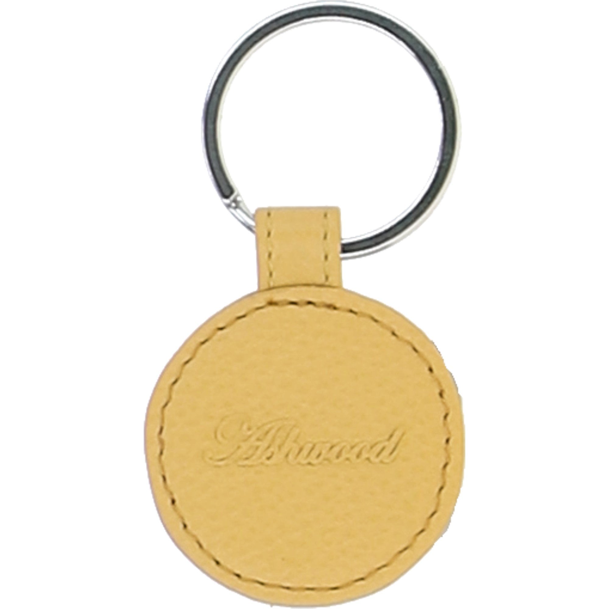 Leather Card Holder with Mirror & Key Ring Gift Set Yellow :slg-31243