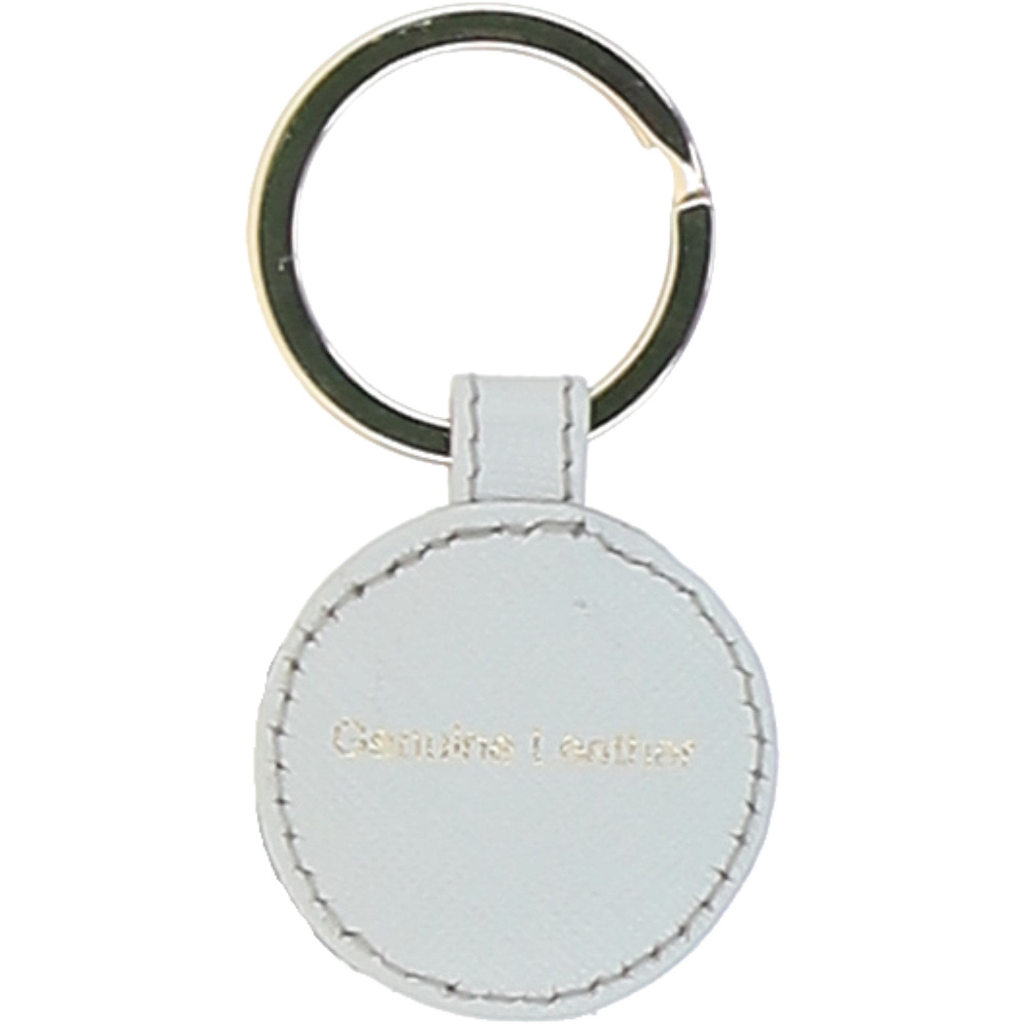 Leather Card Holder with Mirror & Key Ring Gift Set Ice Grey :slg-31243