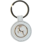 Leather Card Holder with Mirror & Key Ring Gift Set Ice Grey :slg-31243