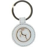 Leather Card Holder with Mirror & Key Ring Gift Set Ice Grey :slg-31243