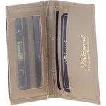 Leather Card Holder with Mirror & Key Ring Gift Set Mushroom :slg-31243