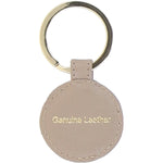 Leather Card Holder with Mirror & Key Ring Gift Set Mushroom :slg-31243
