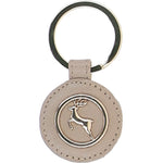 Leather Card Holder with Mirror & Key Ring Gift Set Mushroom :slg-31243