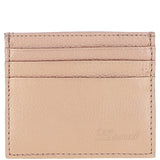 Leather Card Holder & Key Ring Gift Set Rose Gold :slg-31342
