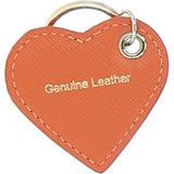 Leather Card Holder & Key Ring Gift Set Orange :slg-31342