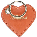 Leather Card Holder & Key Ring Gift Set Orange :slg-31342