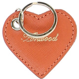 Leather Card Holder & Key Ring Gift Set Orange :slg-31342