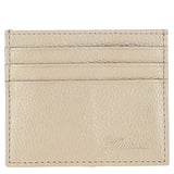Leather Card Holder & Key Ring Gift Set Gold :slg-31342