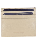Leather Card Holder & Key Ring Gift Set Gold :slg-31342