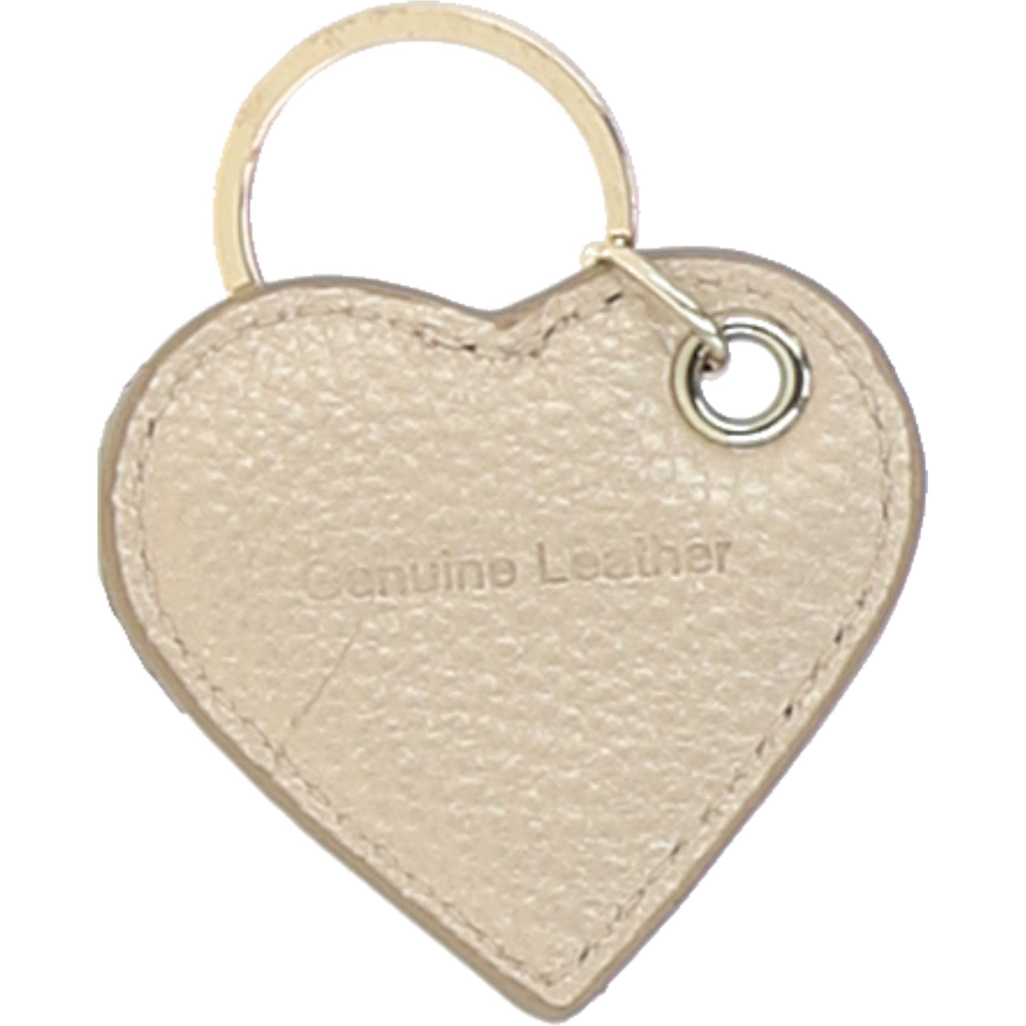 Leather Card Holder & Key Ring Gift Set Gold :slg-31342