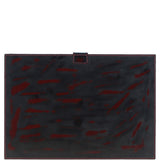 Leather Decorative Home Accessories Box Black/red: AGC-44