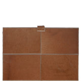 Leather Decorative Home Accessories Box Hair-on Hide Tan: AGC-48