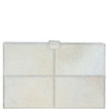 Leather Decorative Home Accessories Box Hair-on Hide Off White: AGC-61