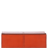 Leather Decorative Home Accessories Box Tan: AGC-36