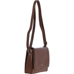 Leather Crossbody Bag Bridge/vt: 62753