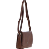 Leather Crossbody Bag Bridge/vt: 62753