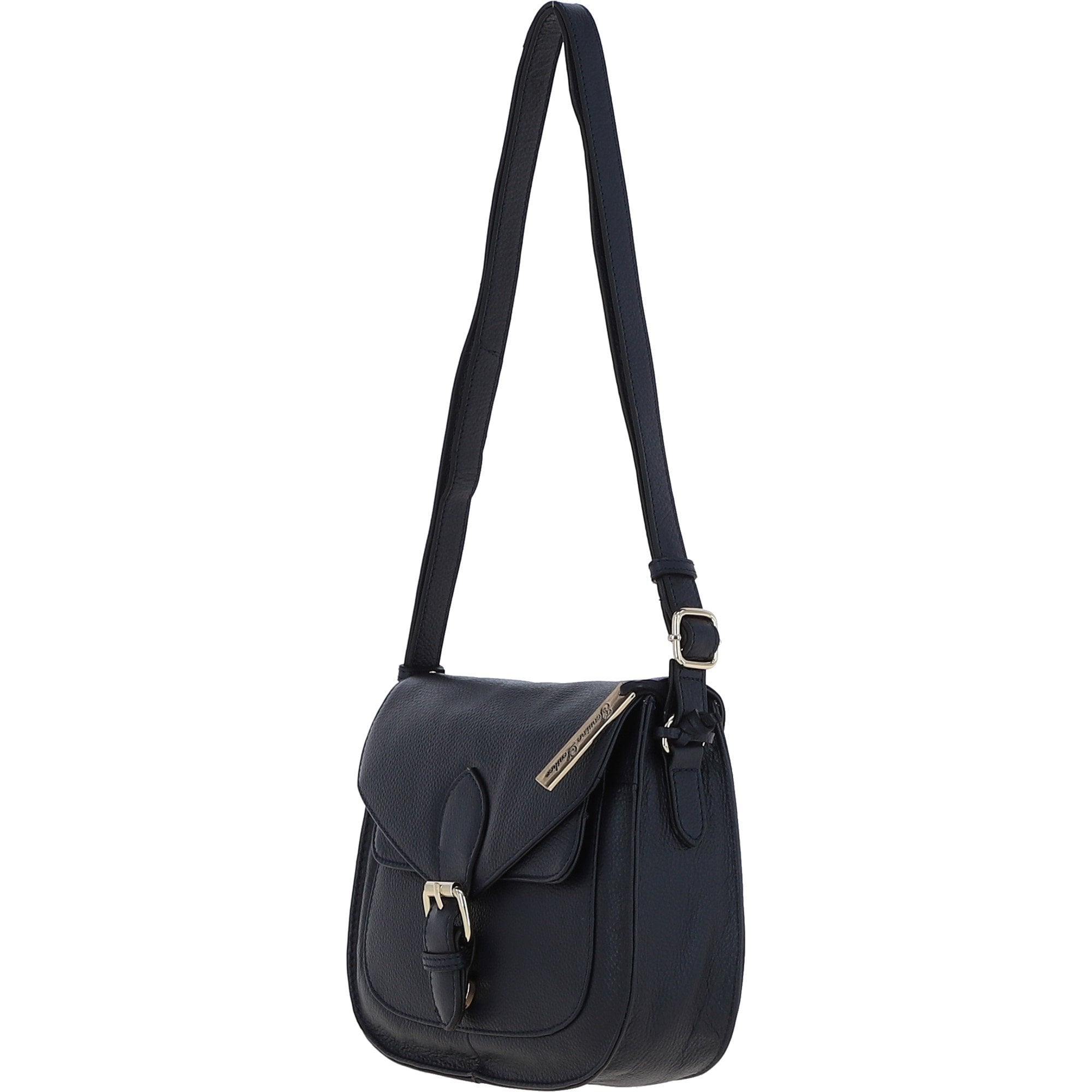 Ashwood Leather Crossbody Bag Cotswold Navy: 62879
