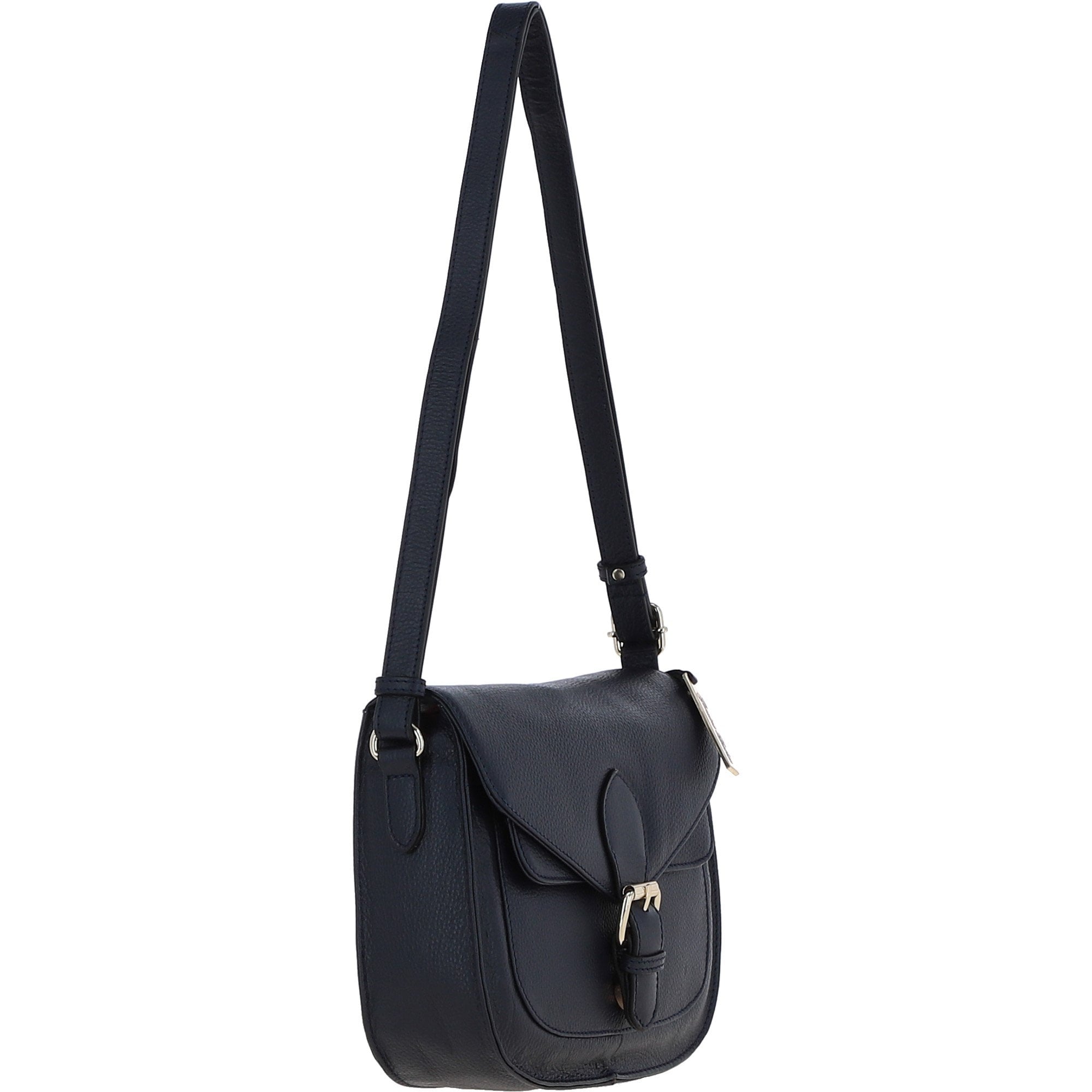Ashwood Leather Crossbody Bag Cotswold Navy: 62879