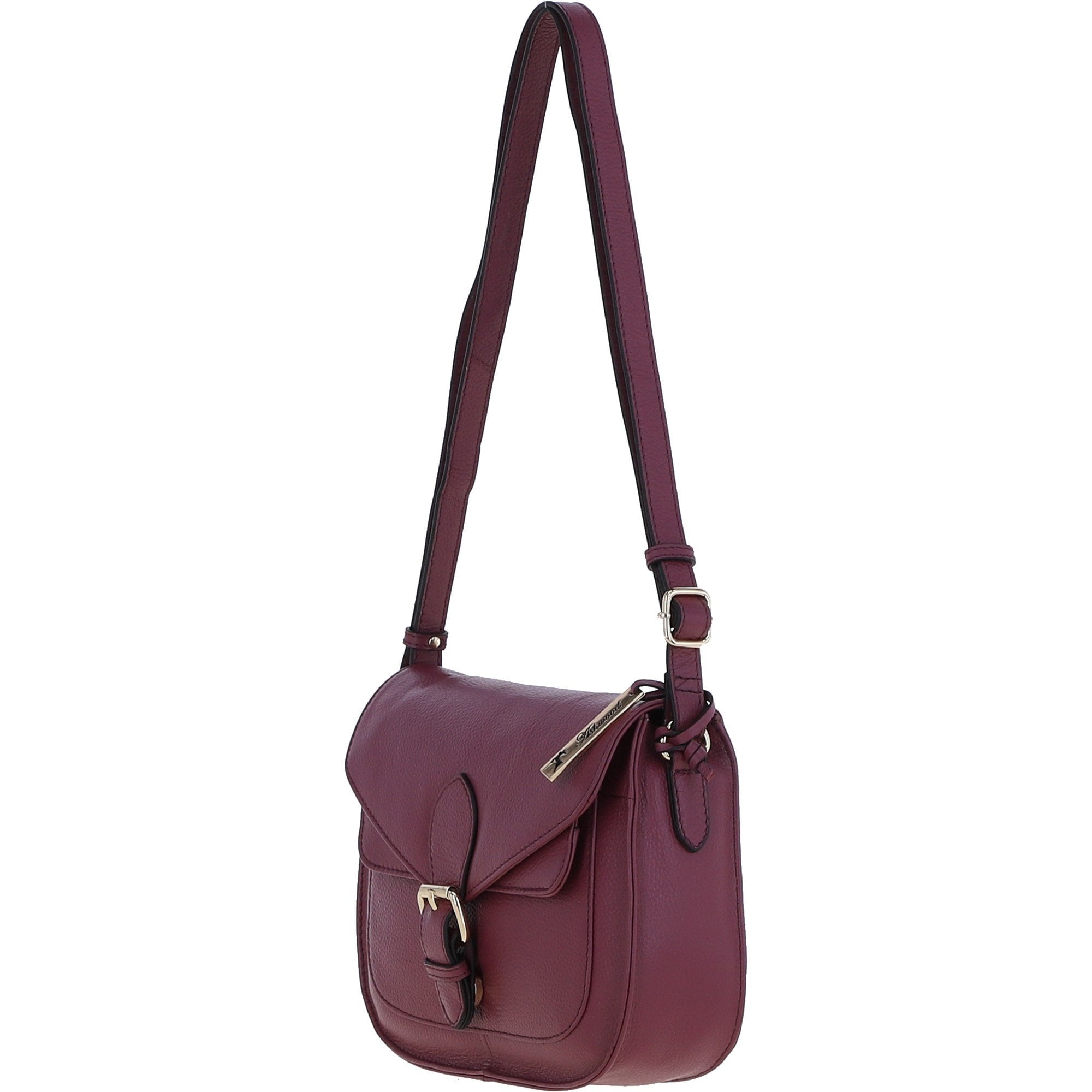 Ashwood Leather Crossbody Bag Light Wine: 62879