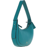 Ashwood Women's Curved Leather Shoulder Bag Deep Lake: 64192