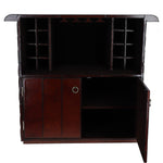 The Leather Bar Counter Chestnut: LF-135