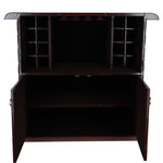 The Leather Bar Counter Chestnut: LF-135