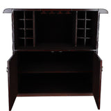 The Leather Bar Counter Chestnut: LF-135