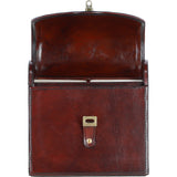 Ashwood Leather's Unique Handcrafted Premium Jewellery Box Chestnut: LF-165