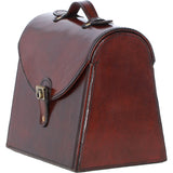 Ashwood Leather's Unique Handcrafted Premium Jewellery Box Chestnut: LF-165