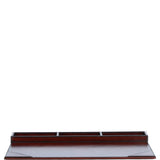 Ashwood Leather Desk Mat with Integrated Paper Holder & Triple Organizational Compartments Chestnut: LF-108