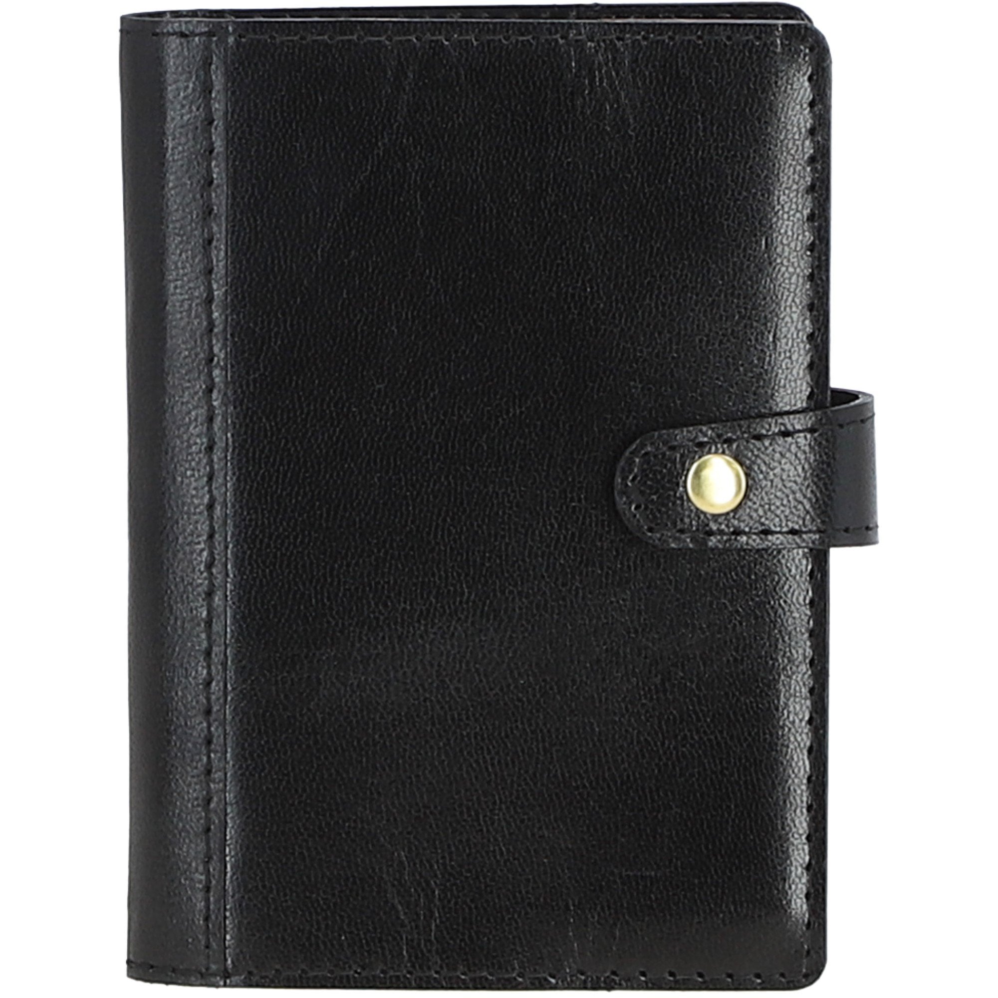 Ashwood Luxury Leather A6 Notebook - Refillable & Handcrafted Cover Black: LF-111