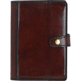 Ashwood Luxury Leather A6 Notebook - Refillable & Handcrafted Cover Chestnut: LF-111