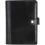 Ashwood Luxury Leather A5 Notebook - Refillable & Handcrafted Cover Black: LF-112