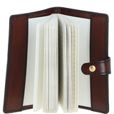 Ashwood Luxury Leather A5 Notebook - Refillable & Handcrafted Cover Chestnut: LF-112
