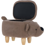 Ashwood Animal Ottomans & Foot Stools Brown CY-8036