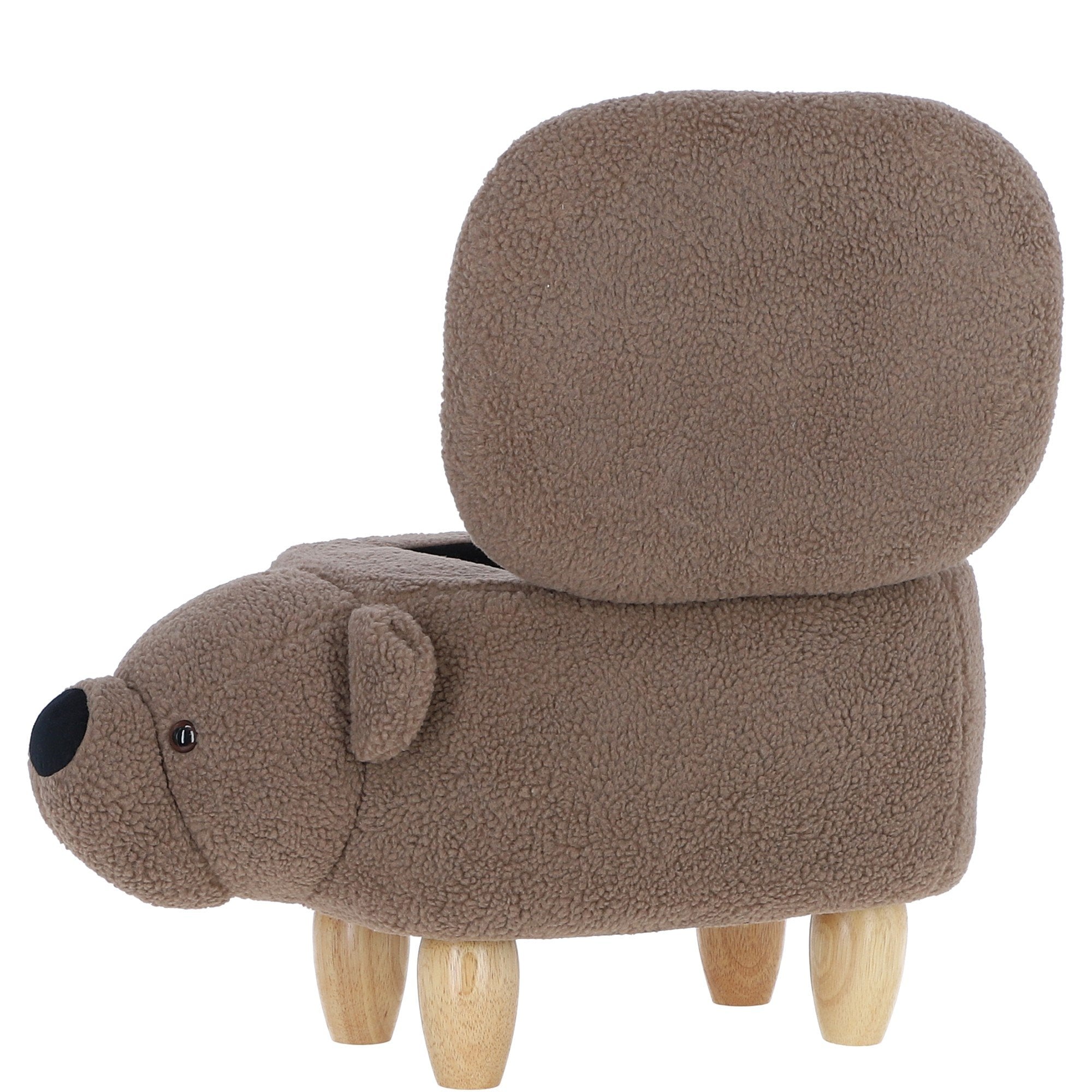 Ashwood Animal Ottomans & Foot Stools Brown CY-8036
