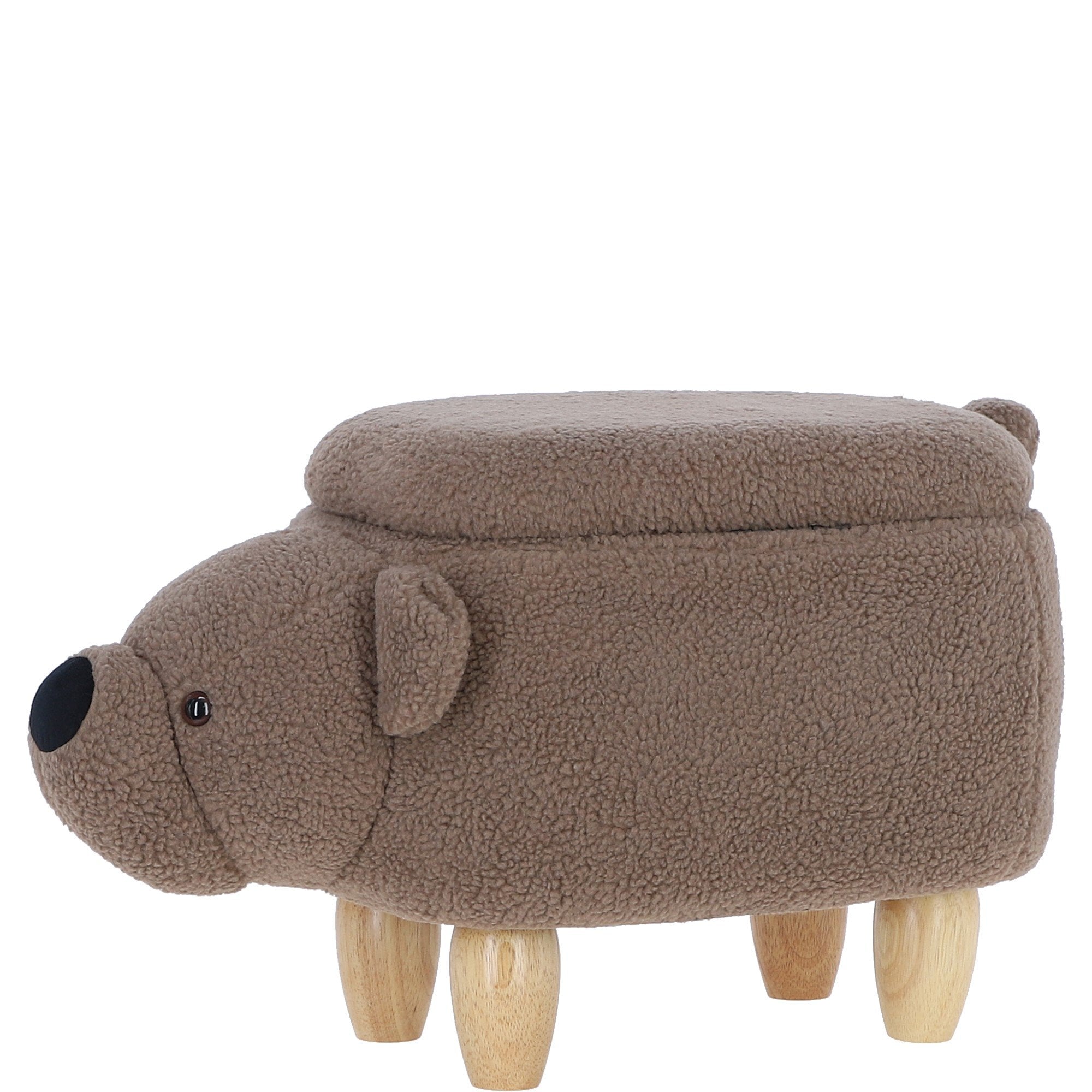 Ashwood Animal Ottomans & Foot Stools Brown CY-8036