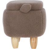 Ashwood Animal Ottomans & Foot Stools Brown CY-8036