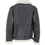 Fenland Sheepskin Flying Jacket Brown/Cream: Fen B3