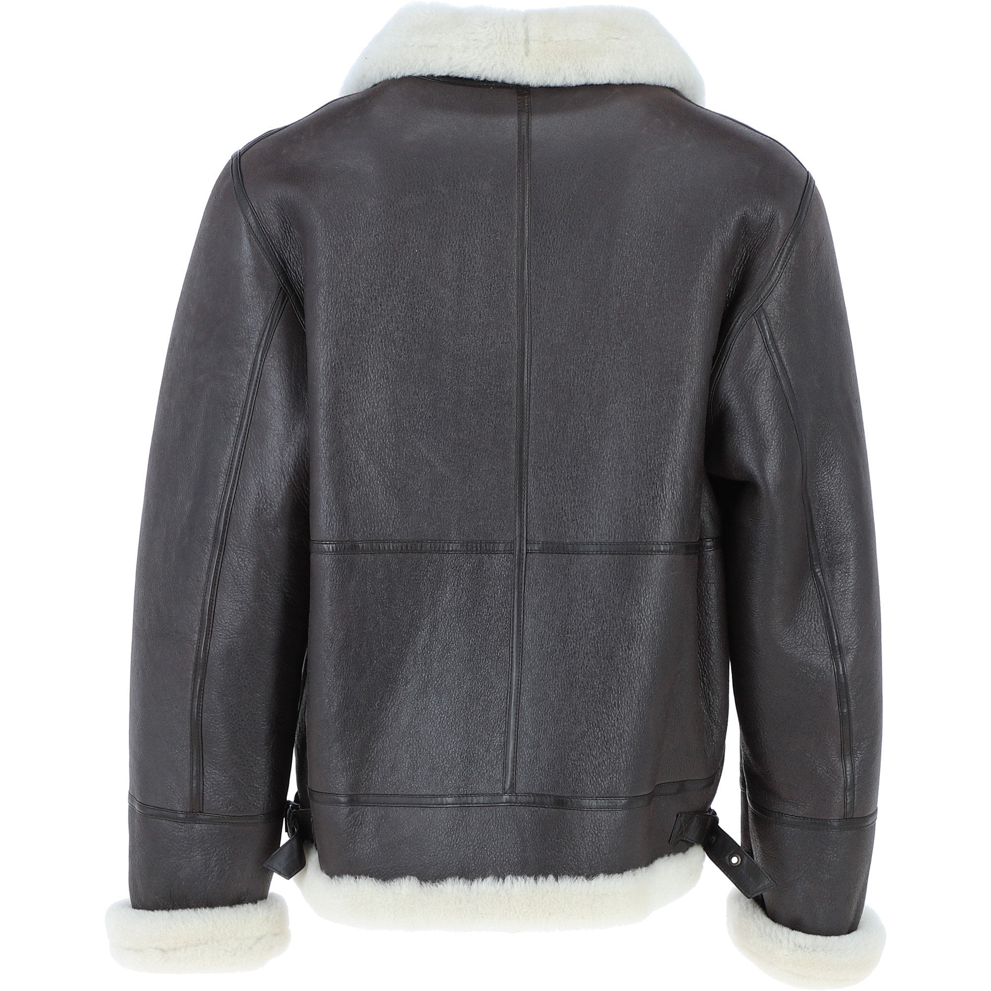 Fenland Sheepskin Flying Jacket Brown/Cream: Fen B3