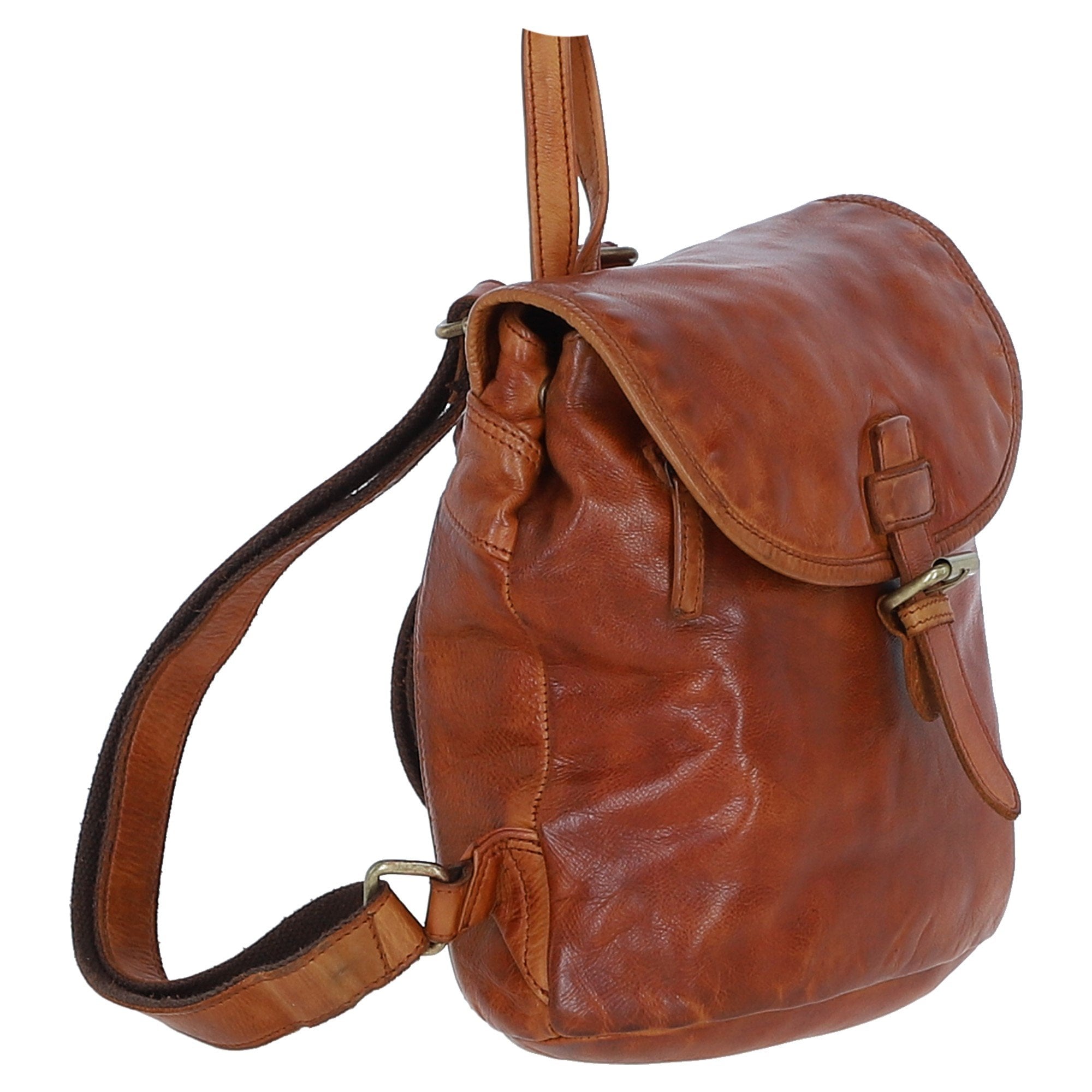 Ashwood Leather Backpacks Tan: D-97