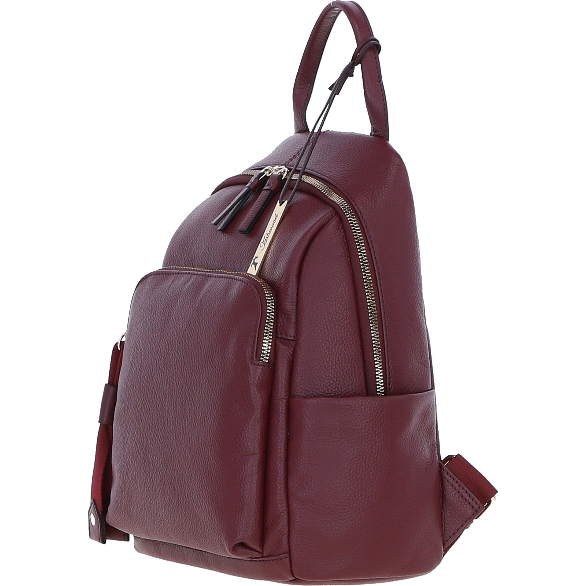 Ashwood Leather Backpack Wine: X-37