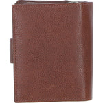 Ashwood Leather & Harris Tweed® Cloth Three compartment wallet Tan/Mcload: TW-12-02-TM
