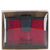 Ashwood Leather & Harris Tweed® Cloth RFID Secure Wallet Navy/Pink: TW-16-06-NP